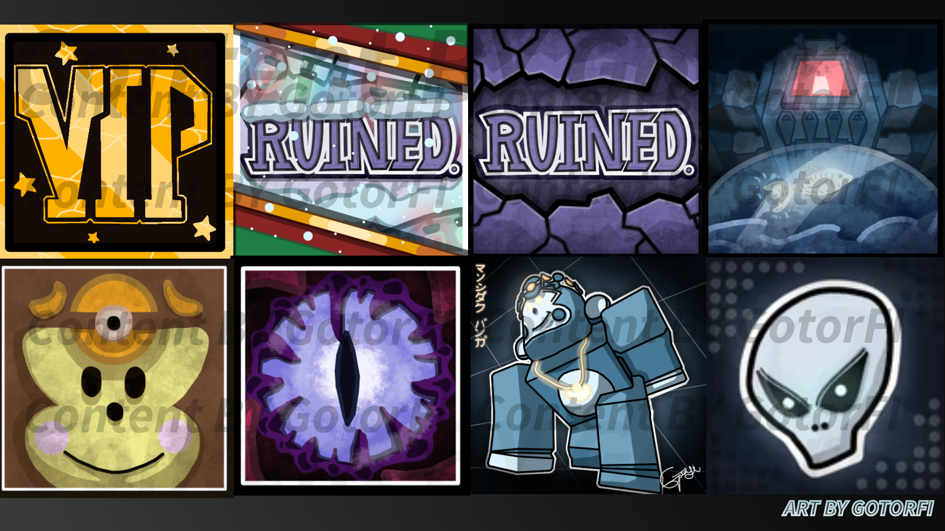 GotorFI's stuff